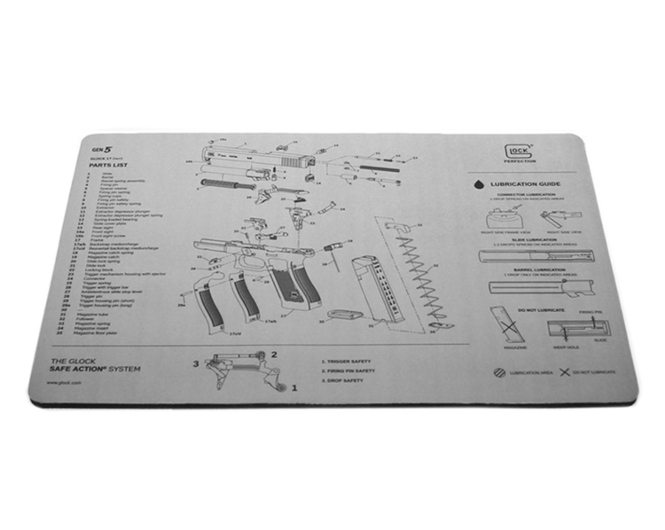 Glock - Gen5  Gun Cleaning Bench Mat