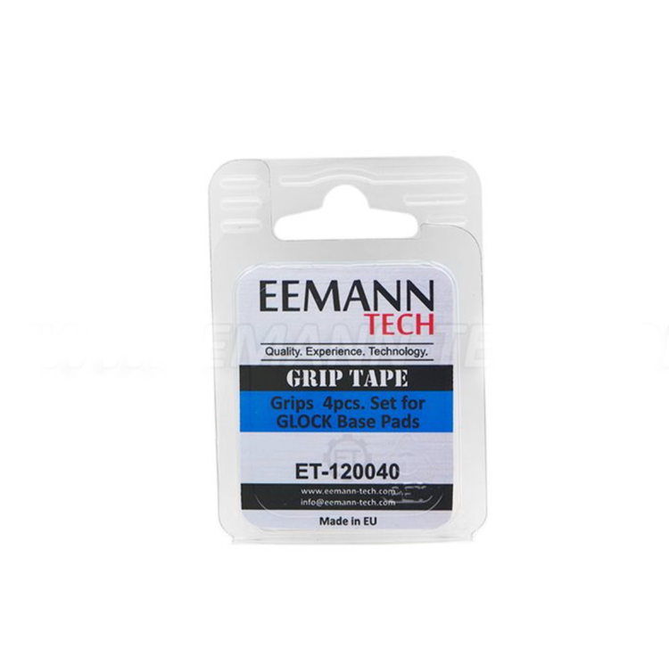 Eemann Tech - Grip Tape 4pcs. Set for GLOCK base pads.