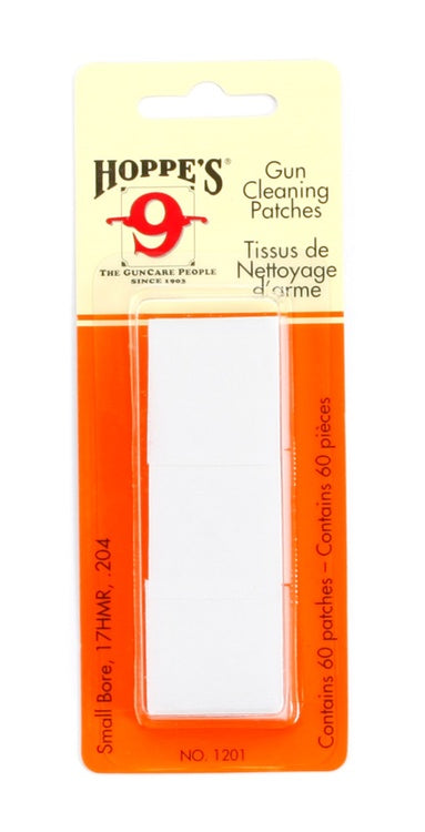Hoppe's No. 9 - Gun Cleaning Patch, 17HMR/.204