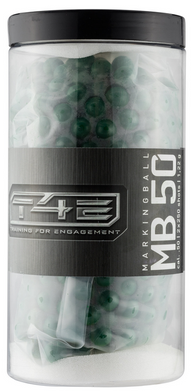 T4E RB 50 Rubberball - Green - 2 x 250