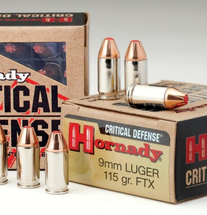 Hornady Critical Defense - 9 mm Luger - 115 gr FTX - 25 st/ask