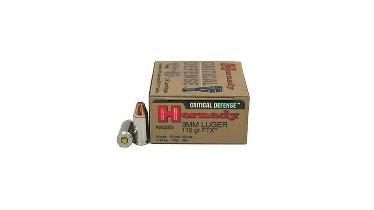Hornady Critical Defense - 9 mm Luger - 115 gr FTX - 25 st/ask