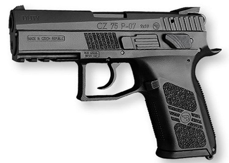 CZ - P-07 Decocking and manuel saftey - 9mm