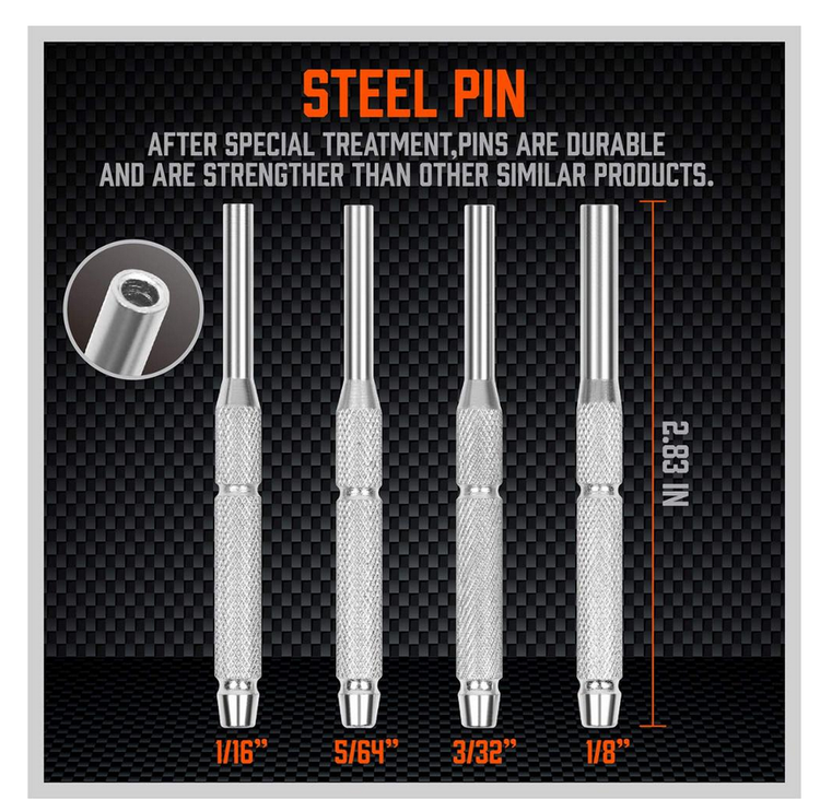 19-Pieces Gunsmith Punch Set and Gunsmithing Maintenance