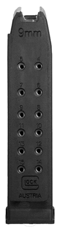 Glock - Magasin till Glock 19 - 9mm - 15 + 2 rds