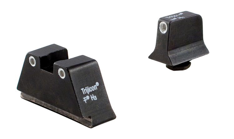 Trijicon - Bright & Tough Night Sight Suppressor Set - Glock Standard Frames