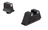 Trijicon - Bright & Tough Night Sight Suppressor Set - Glock Standard Frames