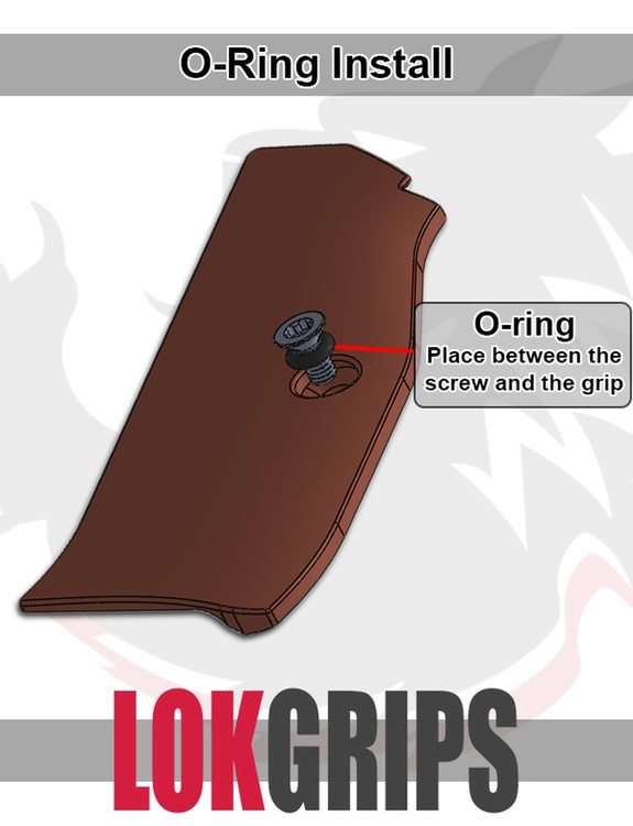 LokGrips - CZ O-Rings 1/8 ID x 1/4 OD (pack of 2)