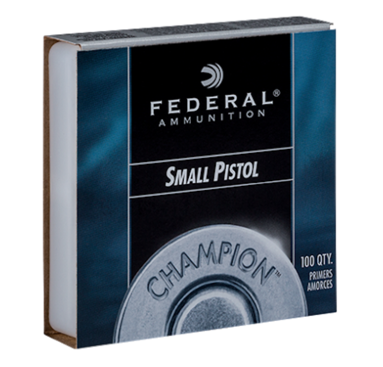 Federal - Small Pistol Primers - Champion - 100I
