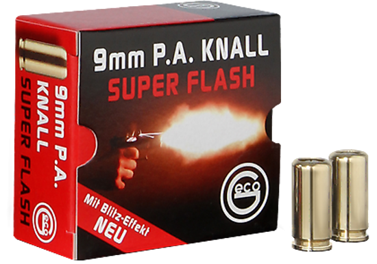 Geco - Blank cartridges - 9mm - Super Flash