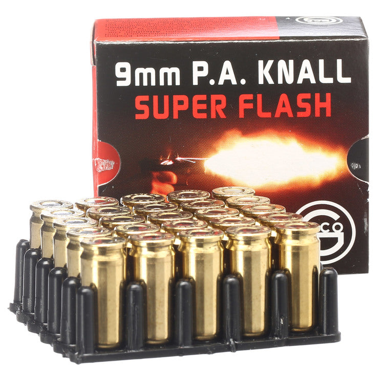 Geco - Blank cartridges - 9mm - Super Flash