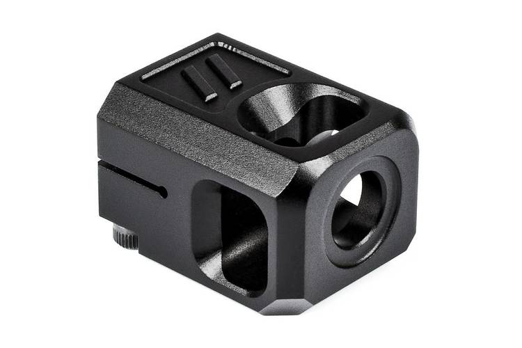 ZEV - Pro Compensator V2, 1/2x28 Threading, 9mm, Black