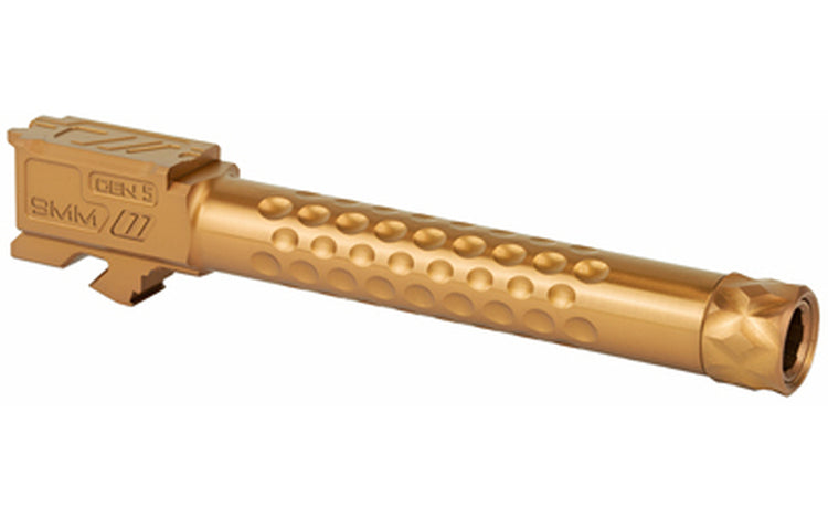 ZEV - Optimized Match Barrel, G17, Gen5, 1/2x28 Threading, Bronze