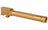ZEV - Optimized Match Barrel, G17, Gen5, 1/2x28 Threading, Bronze