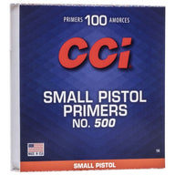 CCI - Standard small pistol primers -  No .500 clam