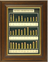 Wallmounted bullet display