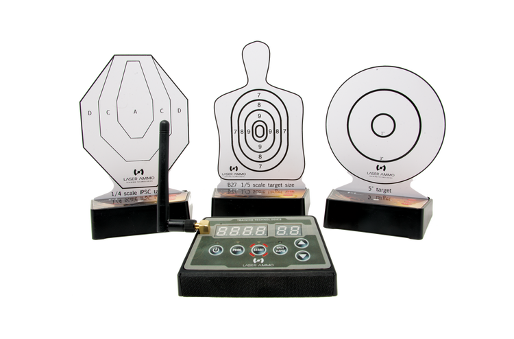 LaserAmmo - Interactive Multi Target Training System - 3 Pack Combo with System Controller