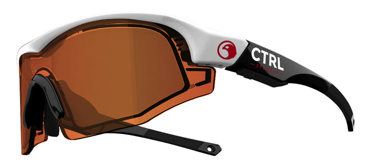 CTRL - One - White and Black - Amber lens