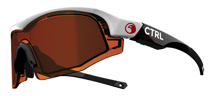 CTRL - One - White and Black - Amber lens