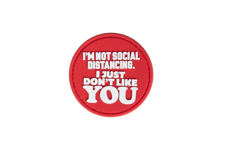3D patch - Just Don’t Like YOU Patch - Red