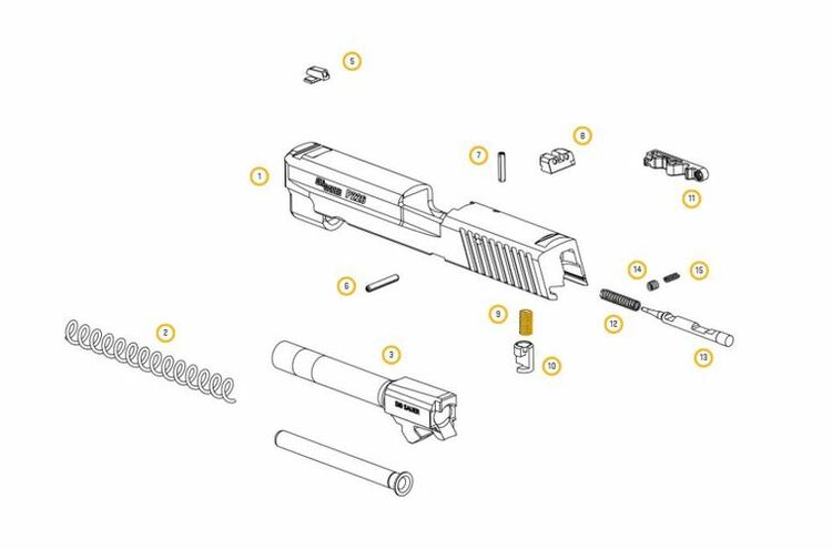 Sig Sauer - P220/P226 Safety lock spring