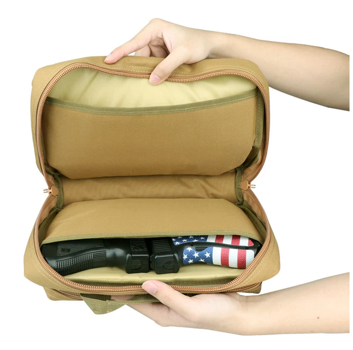 Glock - Large Pistol Bag - Tan