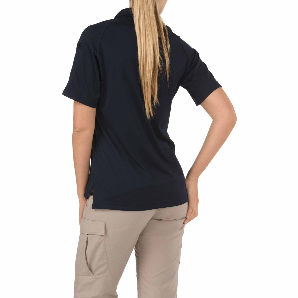 5.11 Women's Performance Short Sleeve Polo i Dark Navy
