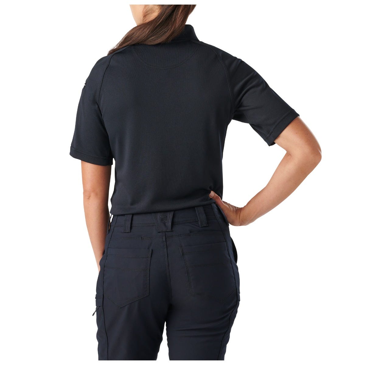 5.11 Women's Performance Short Sleeve Polo i Dark Navy
