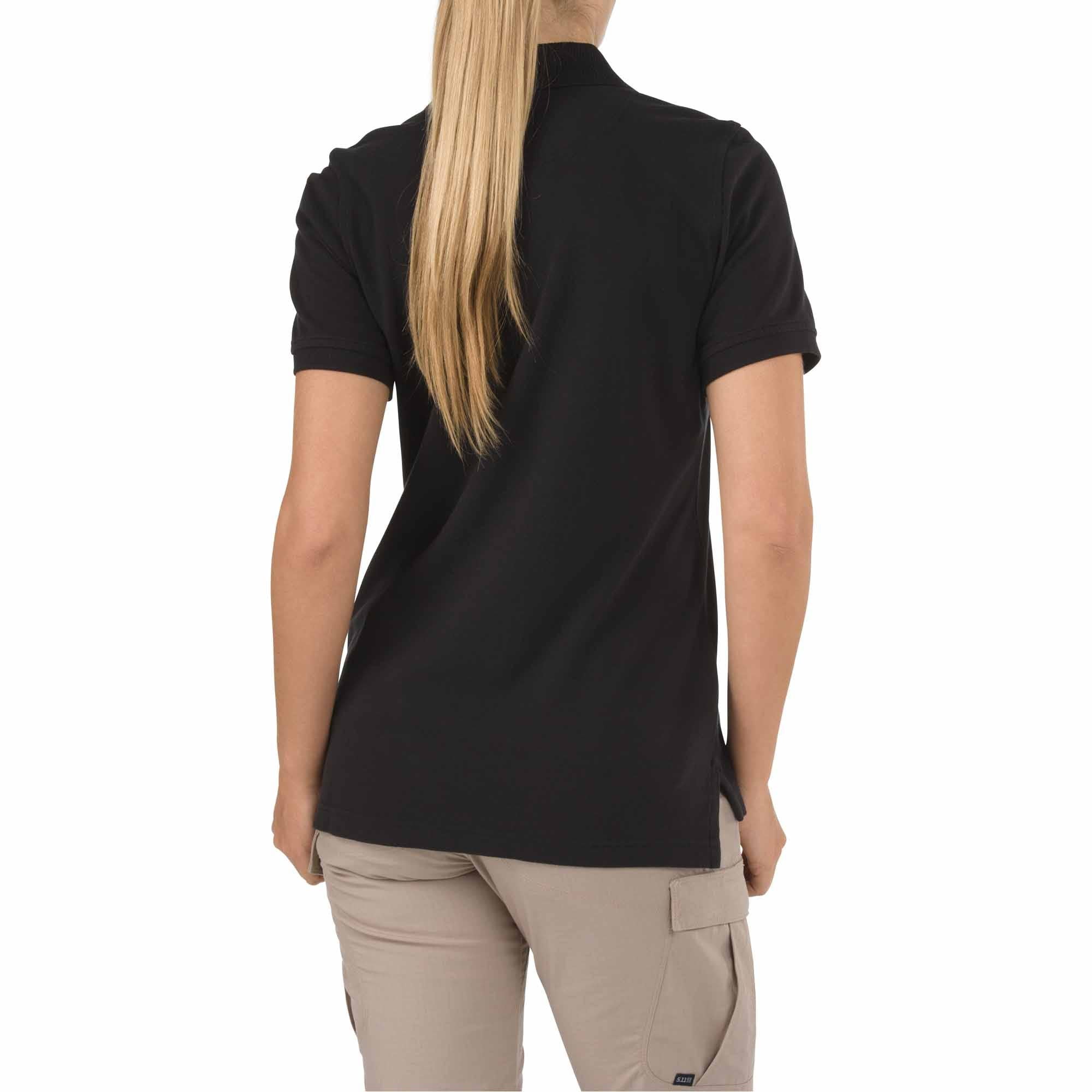 5.11 Women’s Professional Short Sleeve Polo i Black