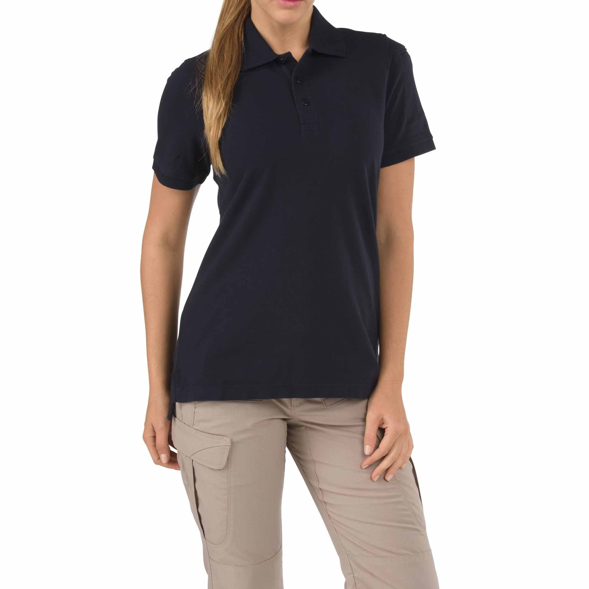 5.11 Women’s Professional Short Sleeve Polo i Dark Navy