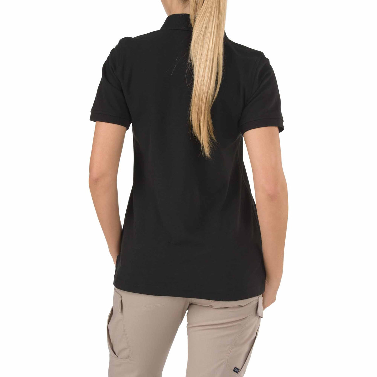5.11 Women’s Utility Short Sleeve Polo Black, kortärmad pikétröja för dam