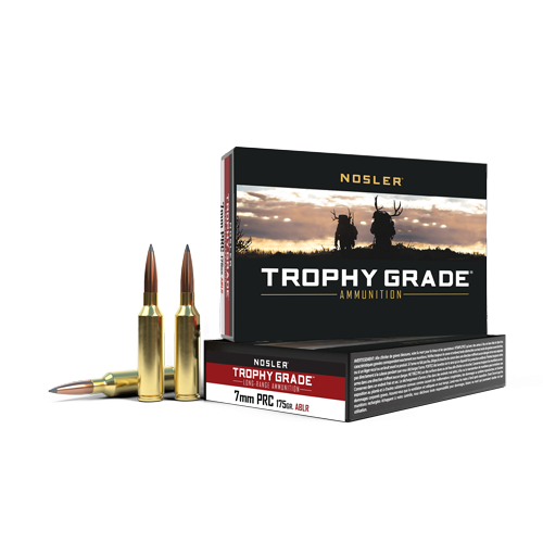 Nosler - Trophy Grade Ammunition - 7mm PRC - 175gr - ABLR - 20/ask