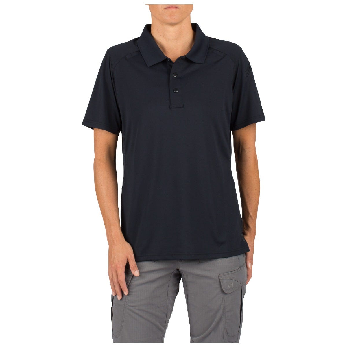 5.11 Women's Short Sleeve Helios Polo, kortärmad pikétröja i Dark Navy