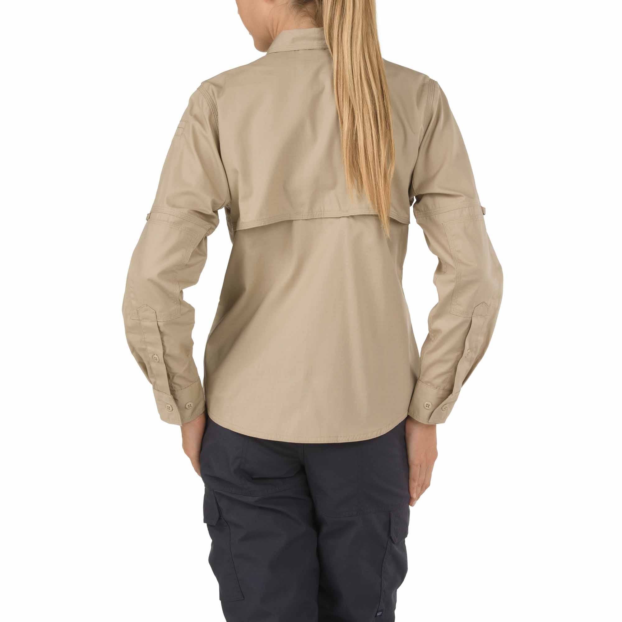 5.11 Women's Taclite Pro långärmad skjorta i TDU Khaki