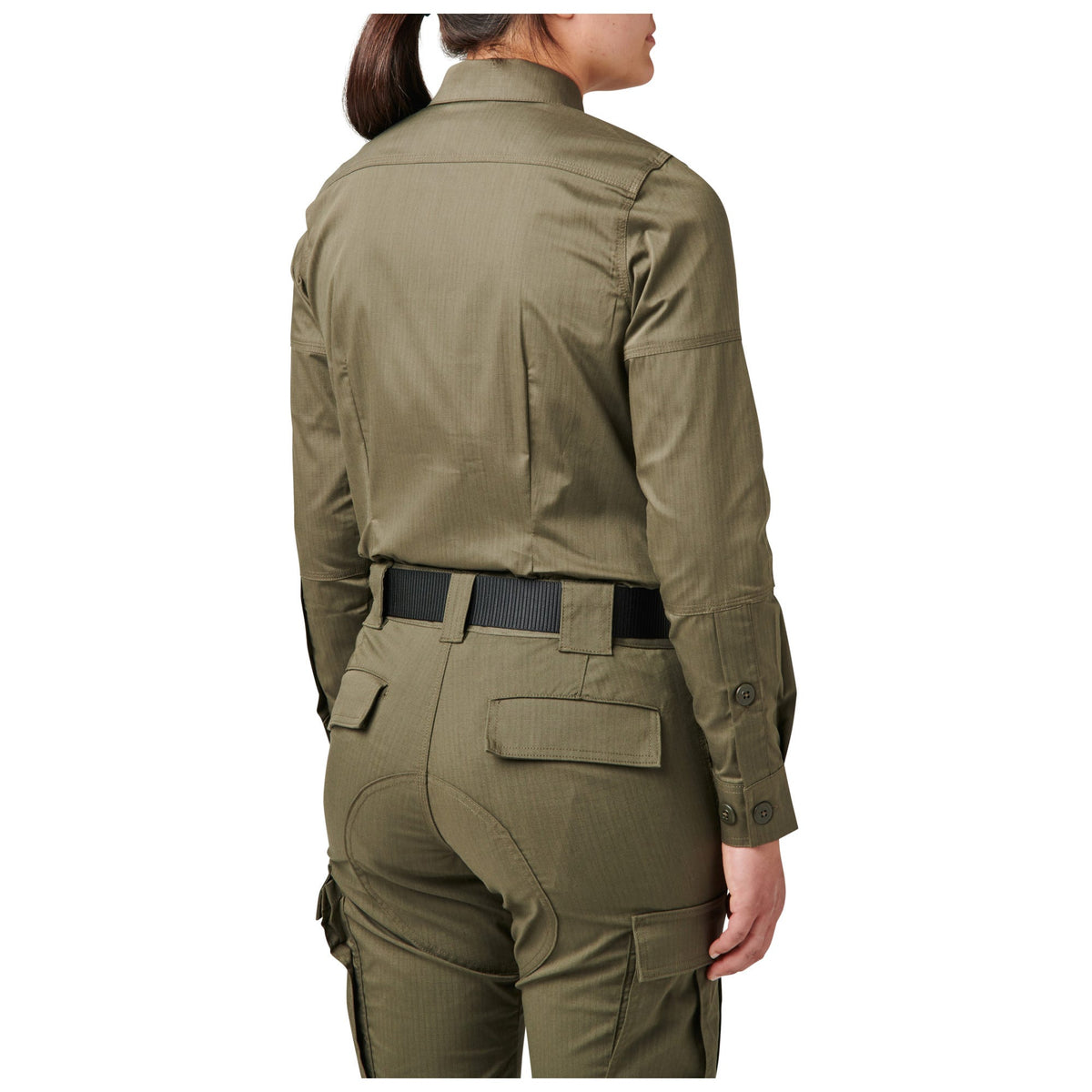 5.11 Tactical Women's Flex-Tac TDU långärmad skjorta i Ranger Green