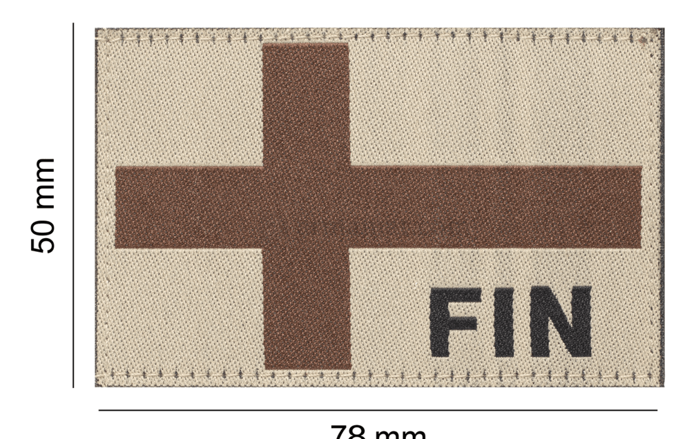 Clawgear - Finland Flag Desert Patch