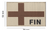Clawgear - Finland Flag Desert Patch