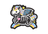 JTG - Skeleton Unicorn Rubber Patch