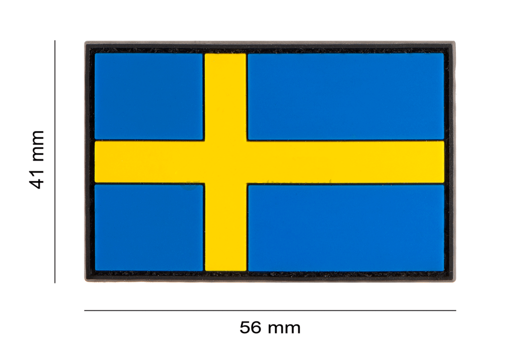 JTG - Sweden Flag Rubber Patch