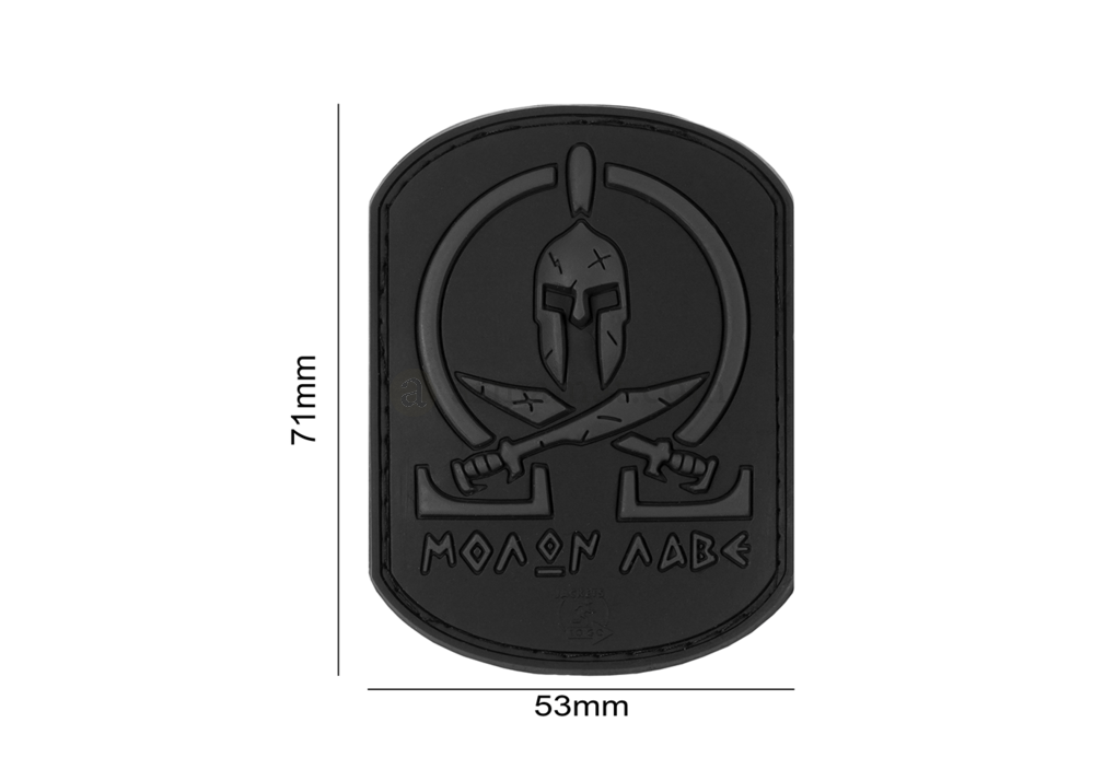 JTG - Molon Labe Rubber Patch - Blackops