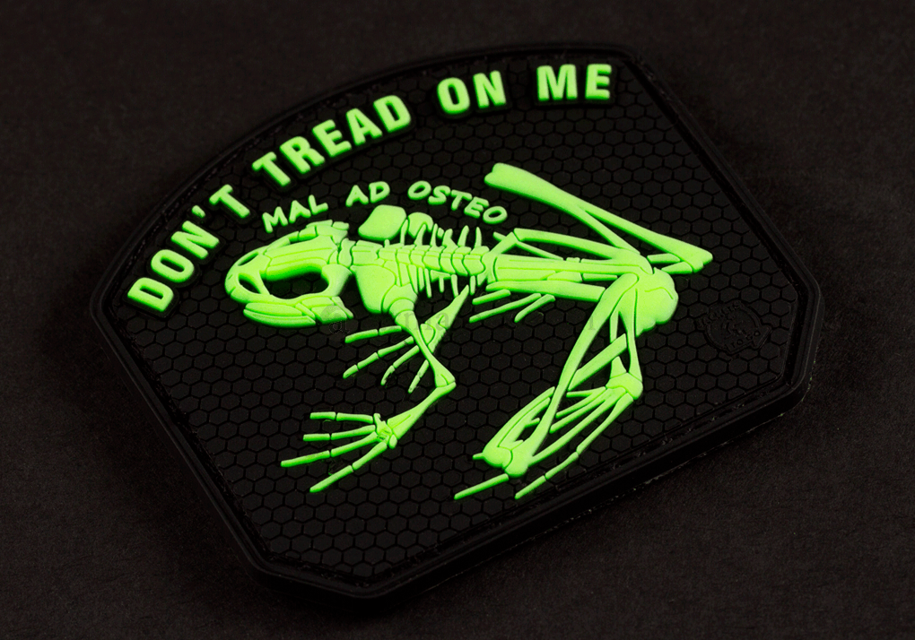 JTG - Don't Tread on me Frog Rubber Patch
