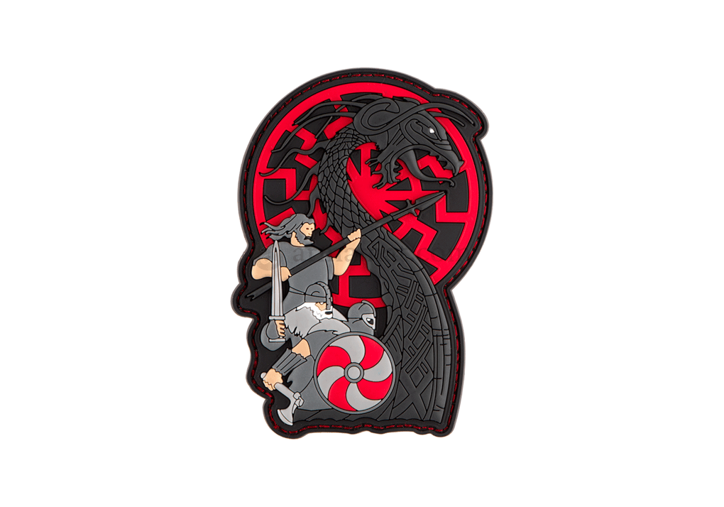 JTG - 3D Viking Dragon Rubber Patch