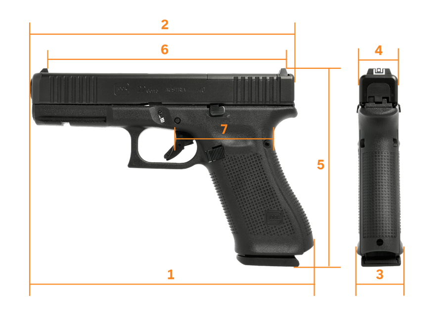 Glock - Glock 22 Gen5 MOS FS - .40