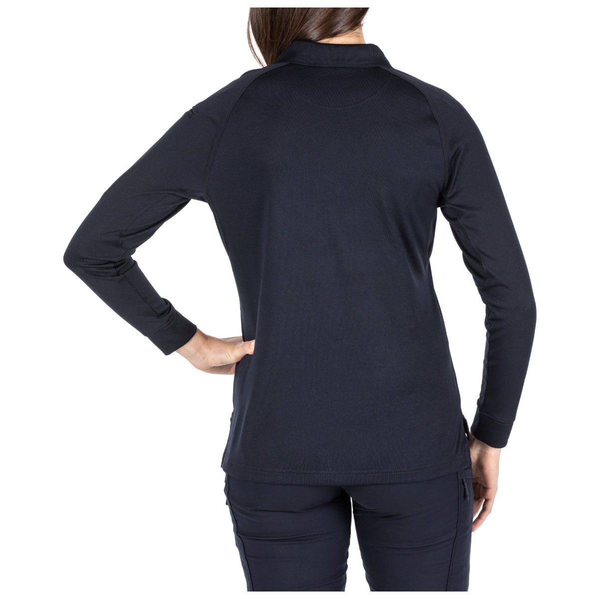 5.11 Women's Performance Long Sleeve Polo i Dark Navy