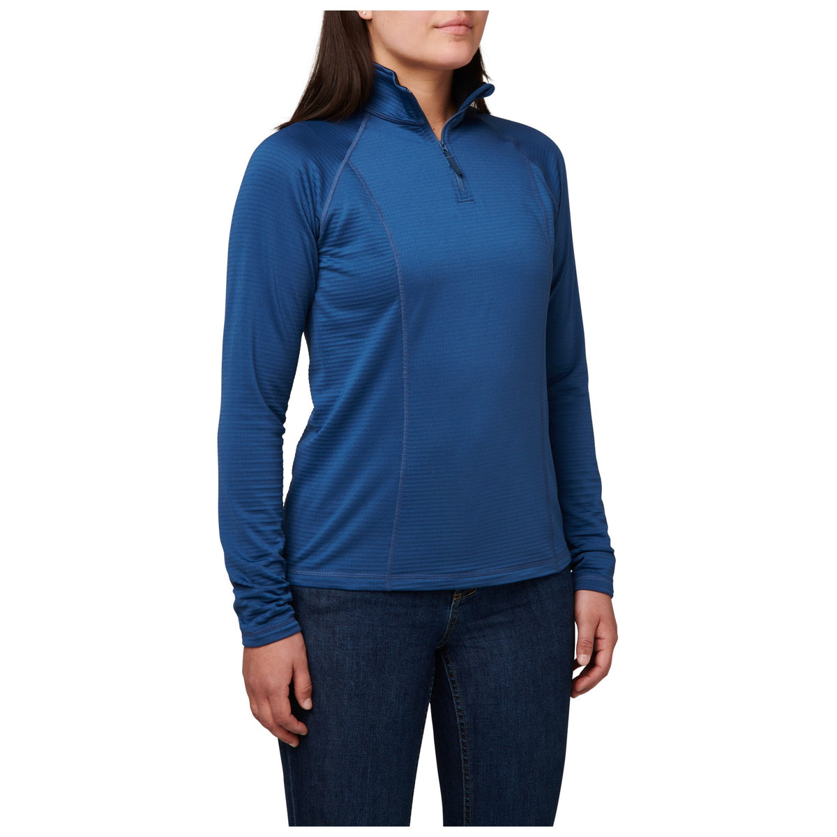 5.11 Women's Stratos 1/4 Zip damtröja i Ensign Blue