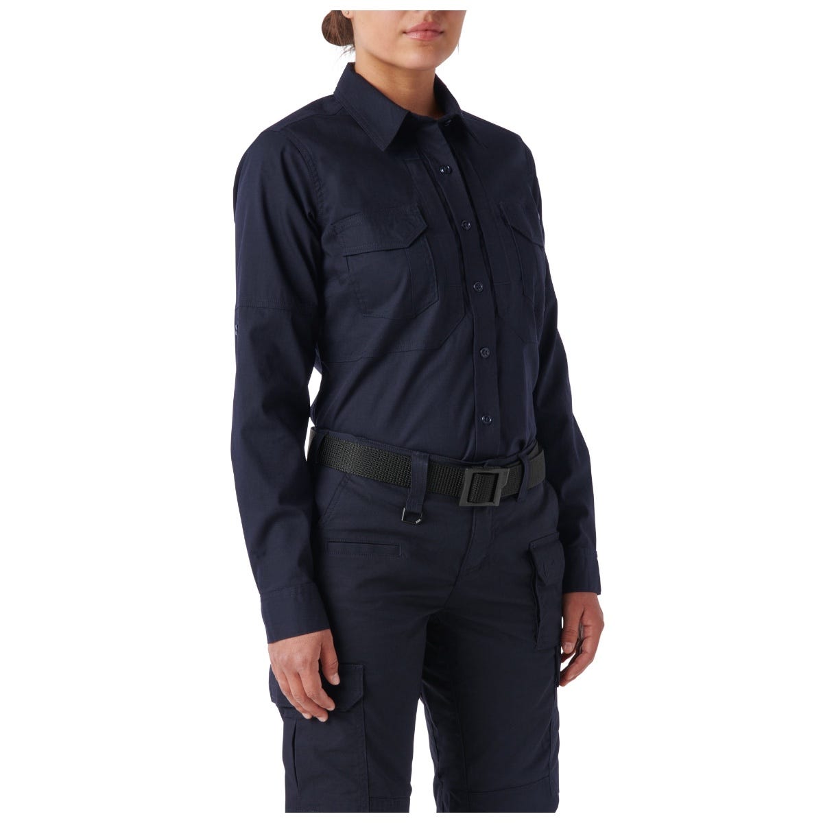 5.11 Tactical Women's ABR Pro Shirt Long Sleeve i Dark Navy – långärmad skjorta för dam