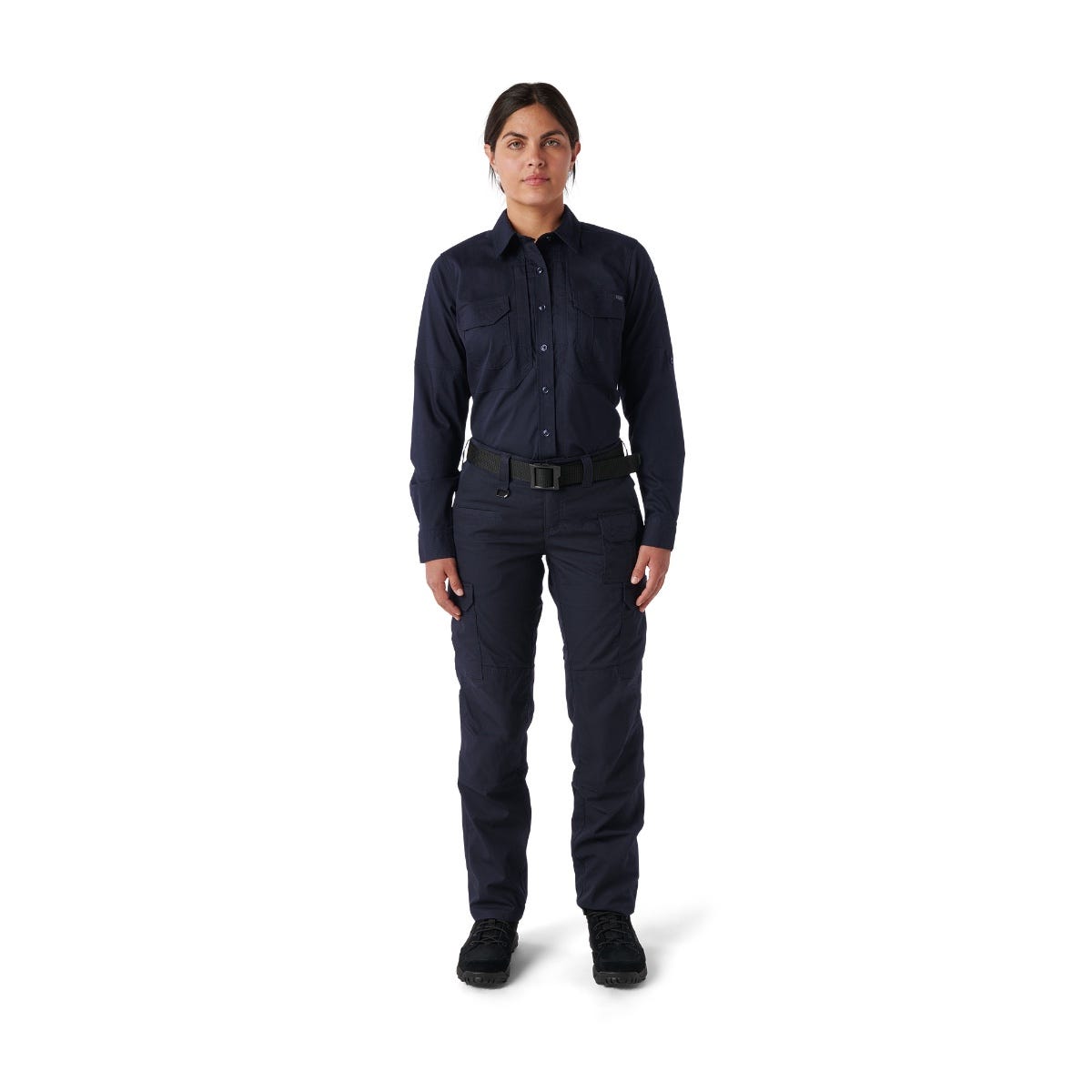 5.11 Tactical Women's ABR Pro Shirt Long Sleeve i Dark Navy – långärmad skjorta för dam