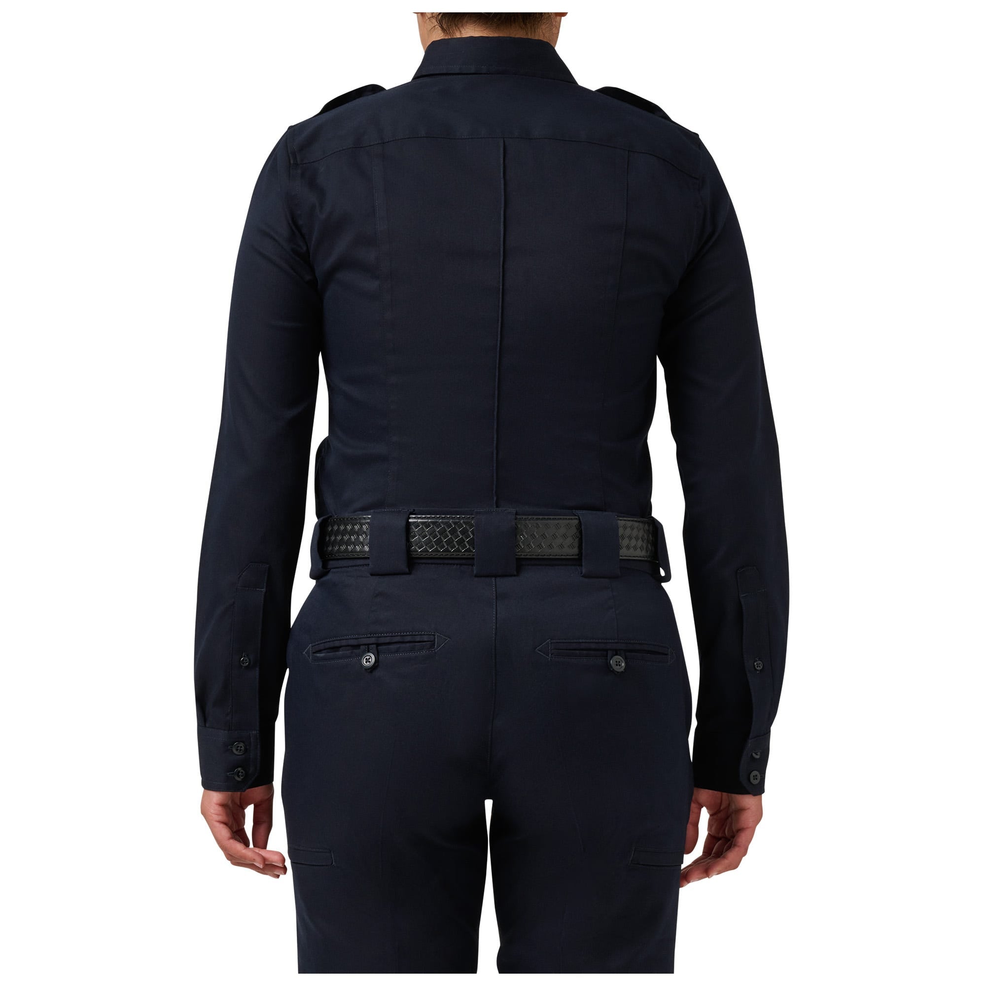 5.11 Women's Stryke LT PDU Class A långärmad skjorta i Dark Navy