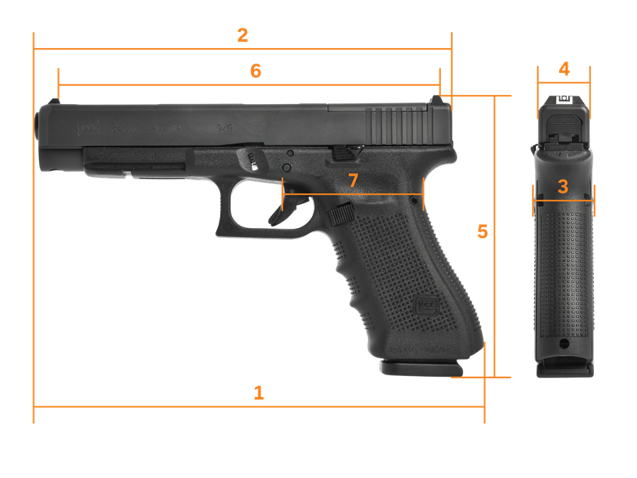 Glock - Glock 34 Gen4 MOS - 9 mm
