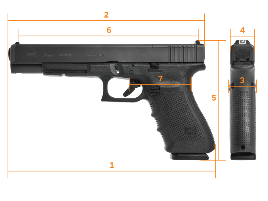 Glock 40 Gen4 MOS, 10 mm Auto